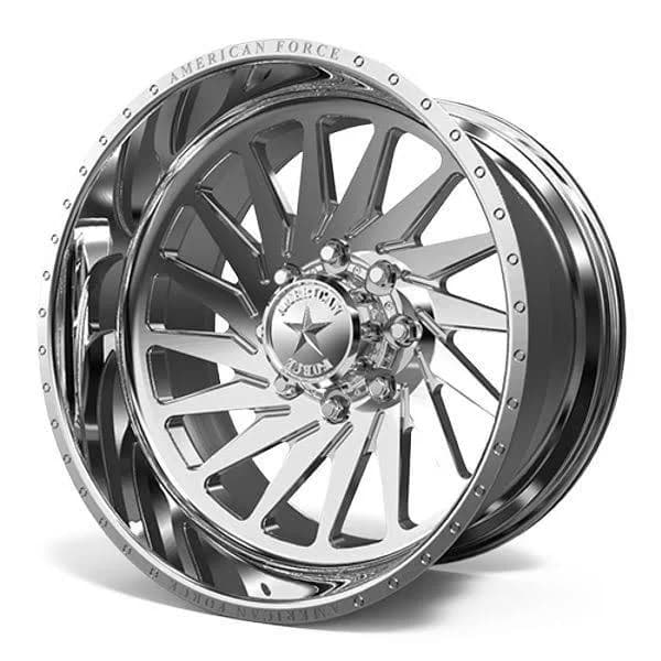 American Force Forged Wheels Morph CKH01 Polished 24x14 -90mm Offset 6x139.7 (6x5.5)