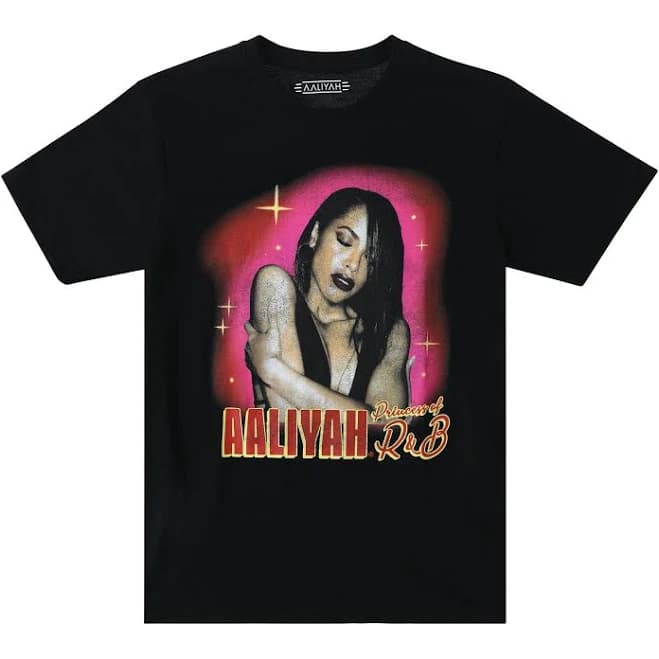 Aaliyah Princess of R&B Graphic Tee