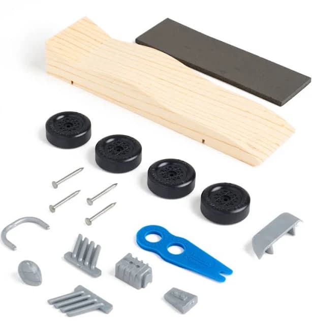 Mustang Pinewood Derby Car Kit