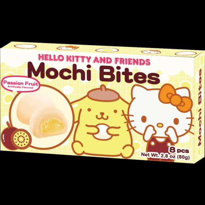 Hello Kitty Mochi Bites Passionfruit