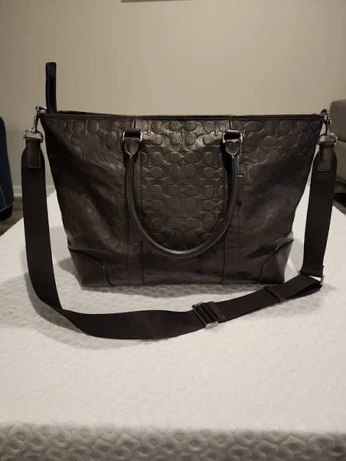 Coach Large Carry On Duffle Bag Brown