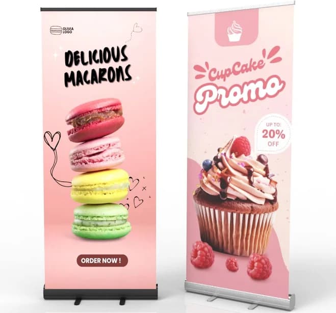 SIGNLEADER Retractable Roll Up Banner Stand