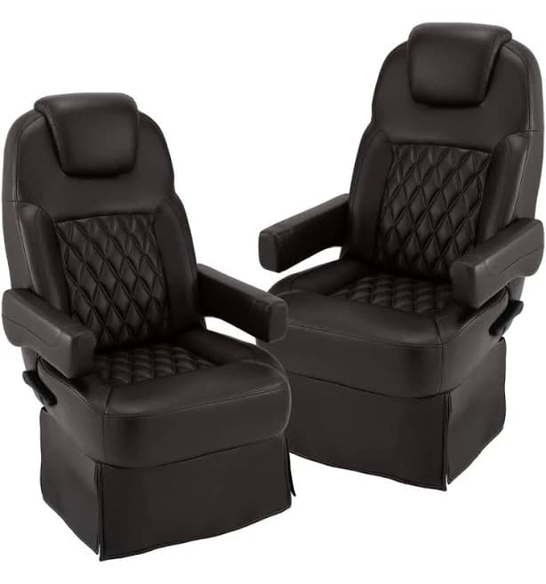 RecPro Nash RV Captain's Chair Set