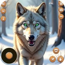 Wolf Simulator Wild Animal Jungle Adventure War Online Wolf Games