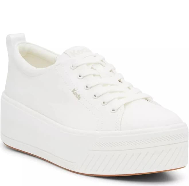 Keds Women's Skyler Platform Lace-Up Canvas Sneakers
