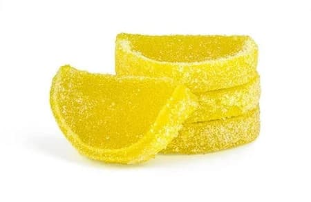 Candy Retailer Jelly Fruit Slices Lemon 1lb
