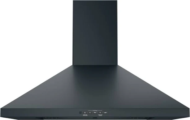 GE 30" Wall-Mount Pyramid Chimney Hood jvw5301