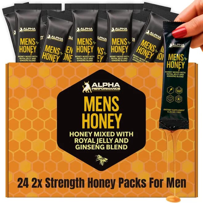Alpha Performance Royal Jelly Honey Extra Strength Herbal Superfood Supplement