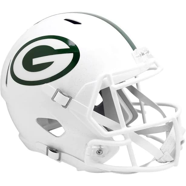 Riddell Green Bay Packers Replica Speed Style On-Field Alternate Football Helmet