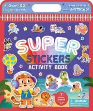 SUPER STICKERS ACTIVITY BOOK.