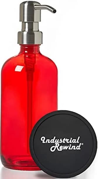 Industrial Rewind Red Soap Dispenser