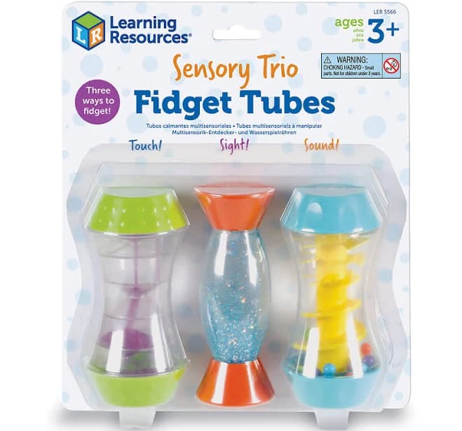 Learning Resources Sensory Trio Fidget Tubes