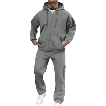 Men's 2 Piece Fleece Sweatsuits