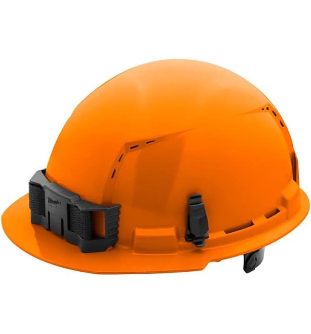 Milwaukee Front Brim Vented Hard Hat w/6pt Ratcheting Suspension
