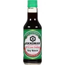 Kikkoman Less Sodium Soy Sauce, 10 oz