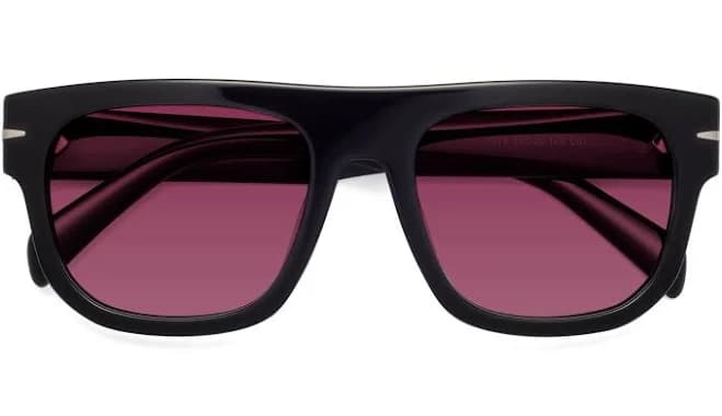 Campbell Thick Oversized Square Sunglasses