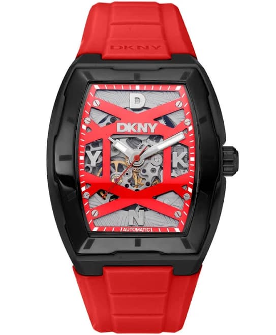 DKNY Men's Urban Automatic Silicone Watch