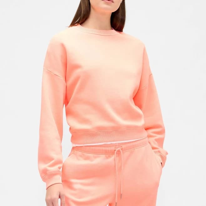 Gap Women's Relaxed Wedge Crewneck Sweatshirt