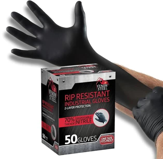 Venom Steel Disposable Gloves Nitrile