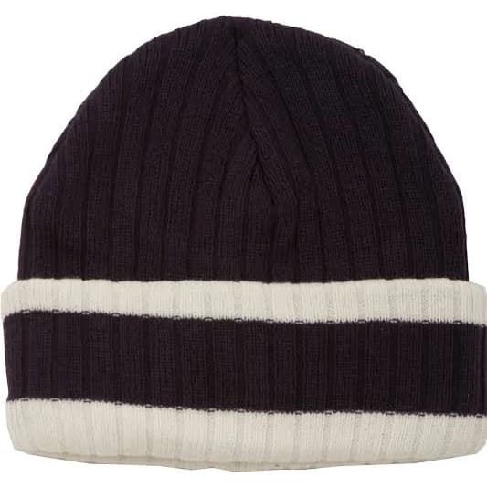 Sakkas Unisex Ribbed Stripe Beanie Cap