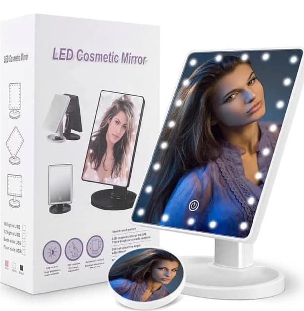 Amazon LED Mirror W/ Touch Control NEW - New Beauty