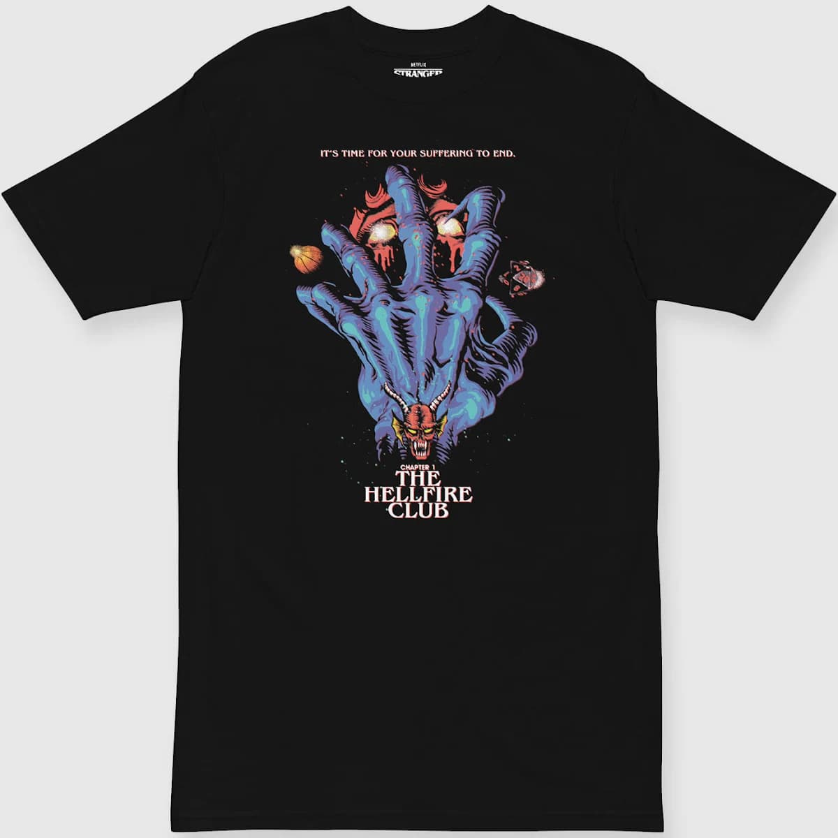 Stranger Things Hellfire Club Graphic Tee
