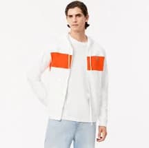 Men's Zip-Up Colorblock Hoodie