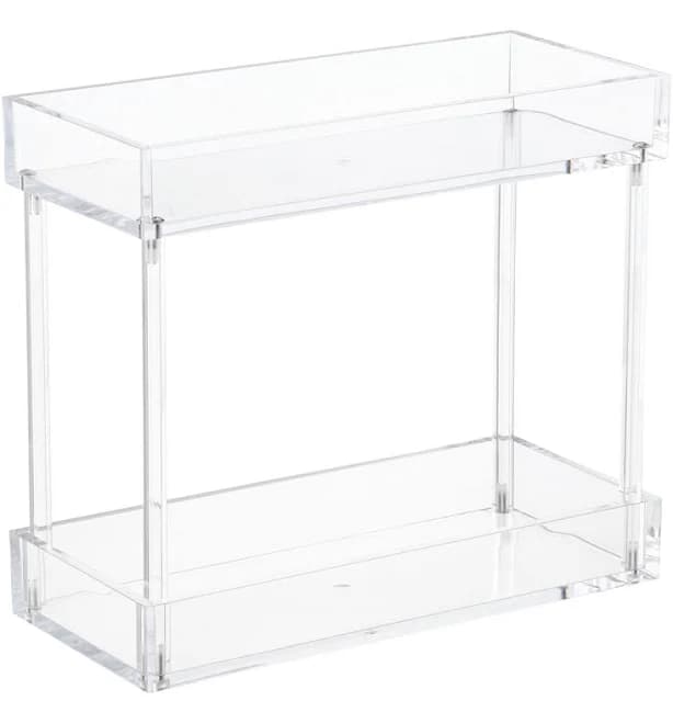 The Container Store 2-Tier Acrylic Tower