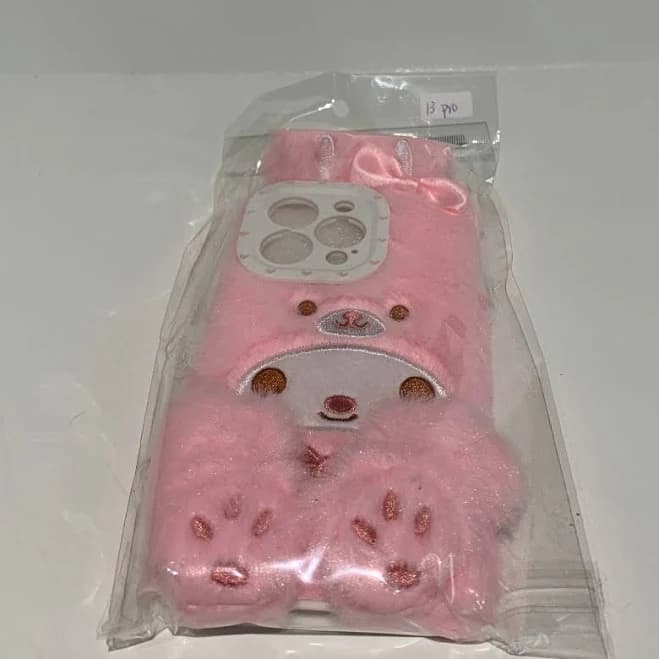 Hello Kitty Iphone Pink Plush Case | Color: Pink | Size: Os | Waterheater's Closet