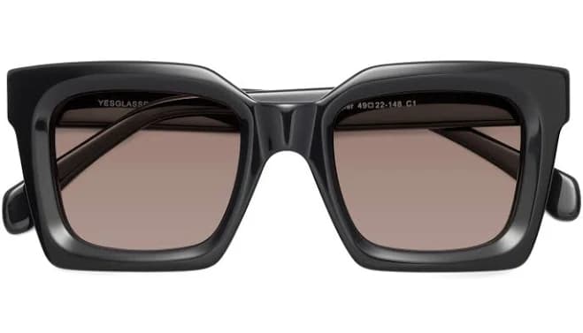 Piper Oversized Thick Square Sunglasses