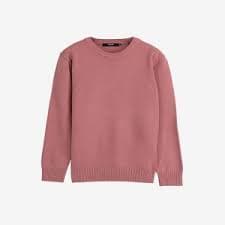 X RAY Boy's Basic Crew Neck Sweater in DUSTY MAUVE Size Large (10-12) : Target