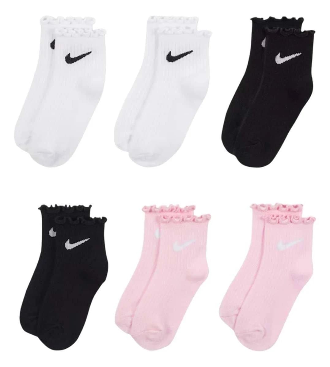 Kids' Nike Lettuce Welt Ankle Socks