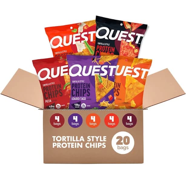 Quest Nutrition Quest Tortilla Style Protein Chips Variety Pack
