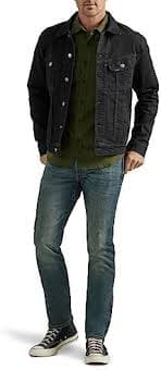 Lee Men's Legendary Classic Rider Jacket Denim Jacket, Overcolor Black : Amazon.se: Fashion