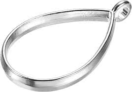 Amazon.com: M METERXITY 30 Pack Open Bezels for Resin - Hollow Frames Alloy Drop Shaped, Apply to DIY Crafts Pendants Pressed Flowers (Silver Tone)