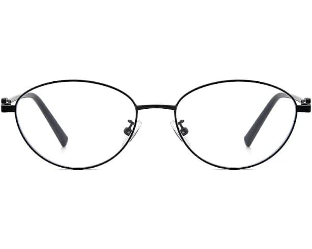 Scarlett Pearl-Hinge Elegance Glasses, Black