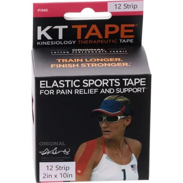 KT Tape Unisex Original Cotton Kinesiology Therapeutic Pre-Cut Strips