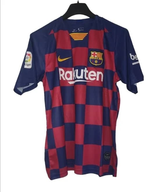 Barcelona Jersey Home 2019-20 Rakuten Fan Style Adult Zise Large