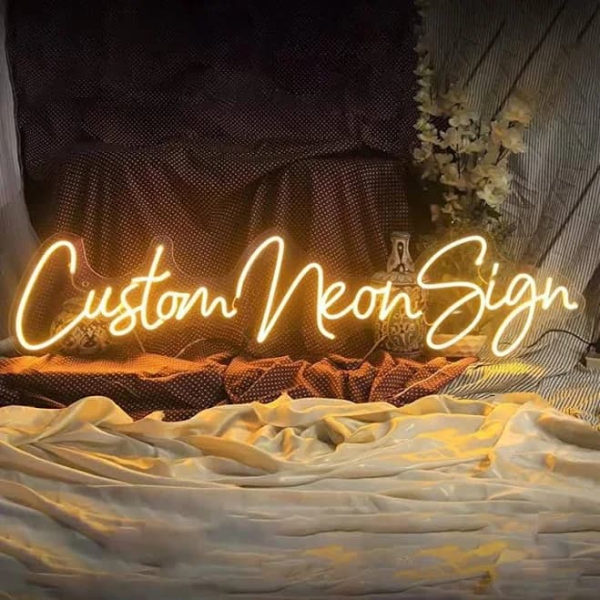 Custom Neon Sign, Personalized LED Name Light, Neon Wall Decor, Custom Text Sign, Aesthetic Room Sign,Neon Light, Home Decor LED Sign