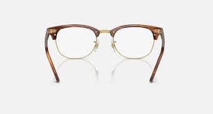 CLUBMASTER OPTICS Eyeglasses with Striped Brown Frame - RB5154 | Ray-Ban® US