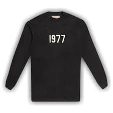 Buy Fear of God Essentials Kids Long-Sleeve Tee 'Iron' - 785BT214140K | GOAT