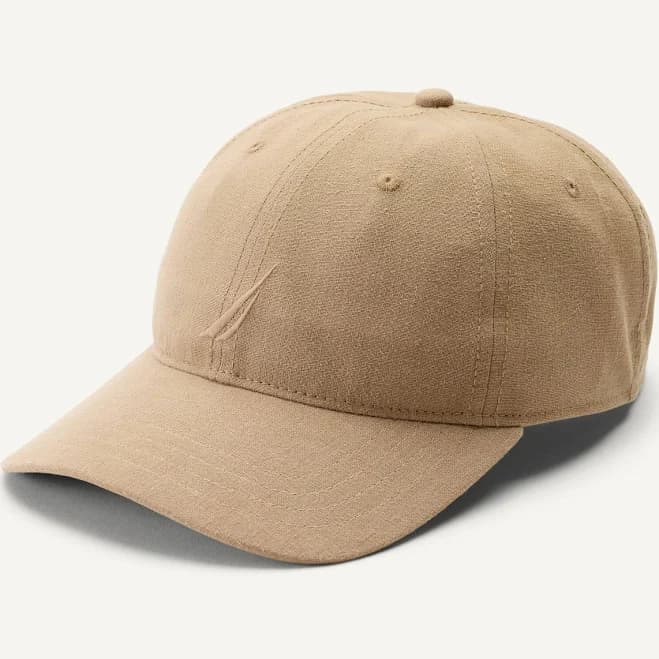 Nautica Men's Linen Baseball Cap