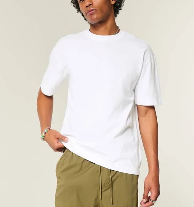 Men's Hollister short sleeve Boxy T-shirt