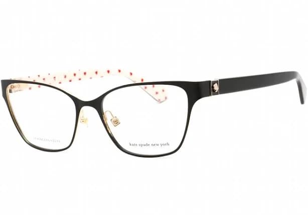 Kate Spade IVIE Gold Black Cat Eye