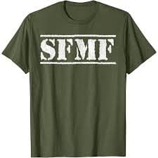 Amazon.com: SFMF USA Red White Blue T-Shirt : Clothing, Shoes & Jewelry