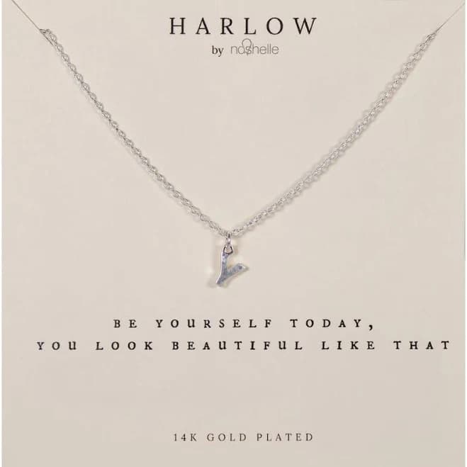 Nashelle Initial Charm Necklace