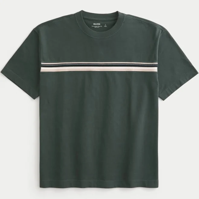 Men's Boxy Heavyweight Washed Crew T-Shirt