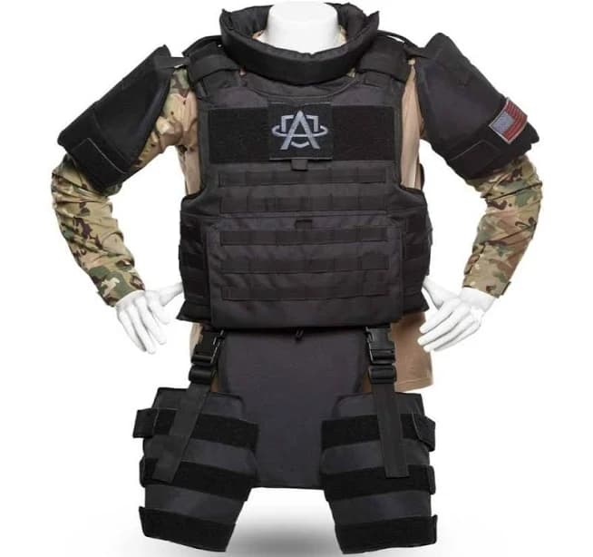 Atomic Defense Raid Boss Special Full Body Armor Suit