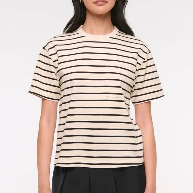 Abercrombie & Fitch Women's Easy Pocket Tee