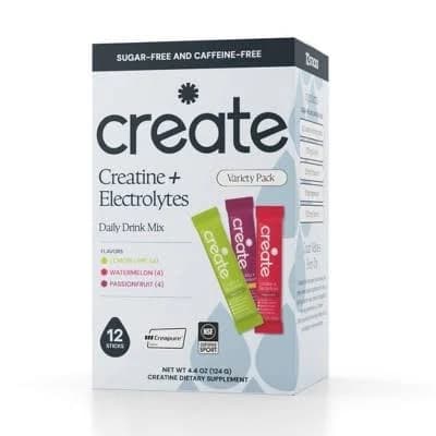 Create Wellness Monohydrate Stick Packs
